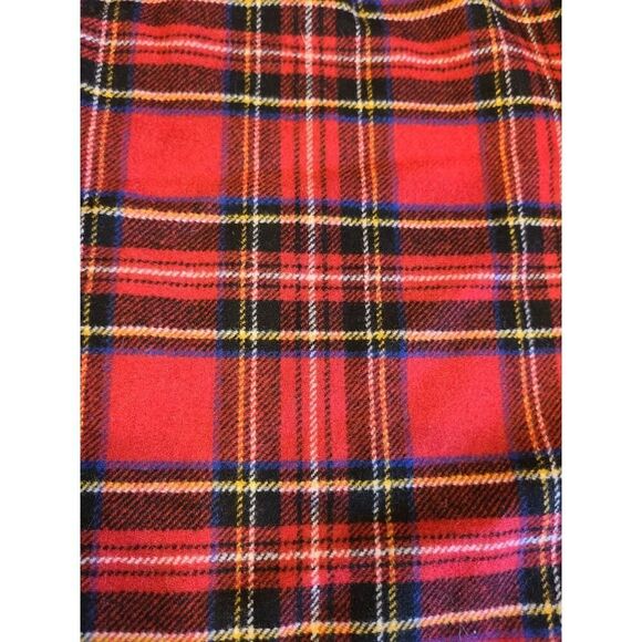 J. Crew Factory Red Wool Blend Tartan Plaid A-Line Mini Skirt Preppy | 14 NWT - Picture 7 of 16